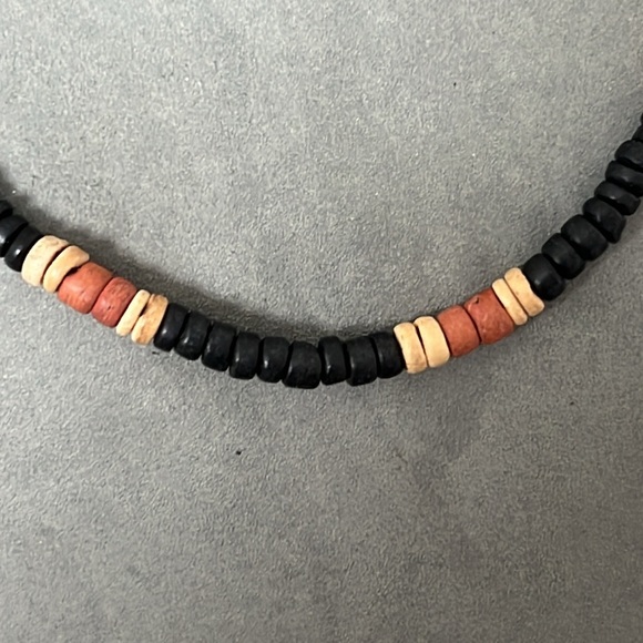 Wooden Bead Necklace - Picture 2 of 4
